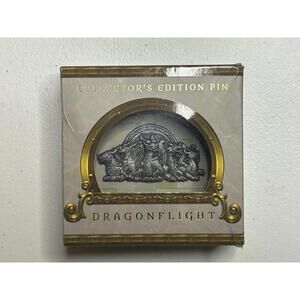 World Of Warcraft Collector's Edition Pin Dragonflight Rare Sold Out 1/2500